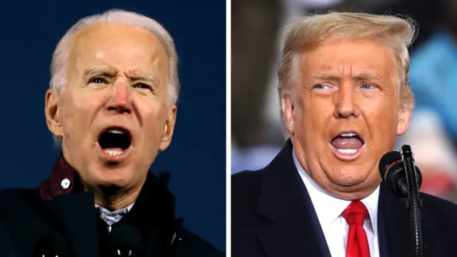 Joe Biden e Donald Trump