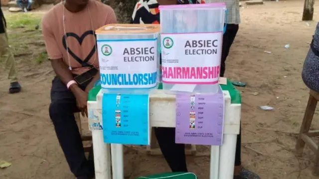 Ogige ebe a na-atụ vootu dị n'Osusu nke Aba, Abia Steeti