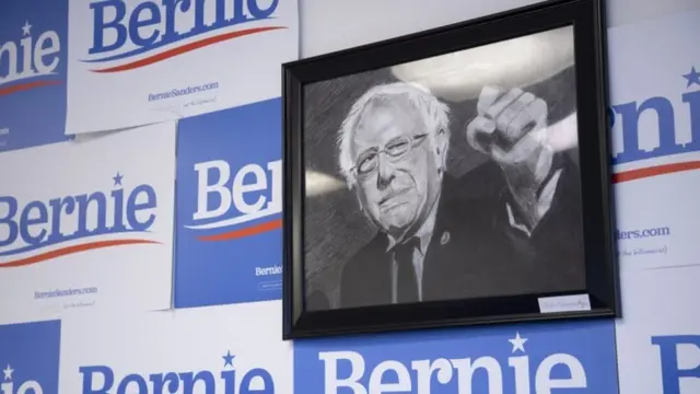 Bernie Sanders Demokrat Parti'deki güçlü başkan adaylarından biri