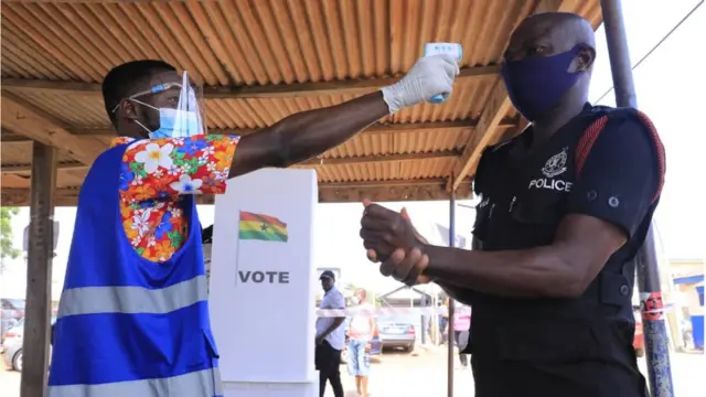 Ghana Election Special Voters list 2020: Voting in progress