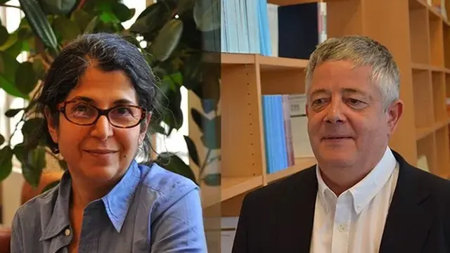 عکس رولان مارشال و فریبا عادلخواه در وبسایت دانشگاه ساینس پو