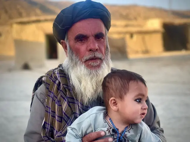 حاجی عبدالرحیم جن کے دو بیٹے ڈیم سے آنے والے سیلابی ریلے میں ڈوب کر ہلاک ہوئے