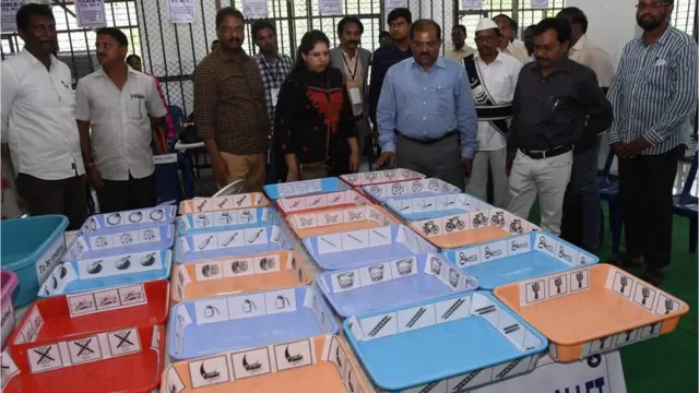 లెక్కింపు ఏర్పాట్లు