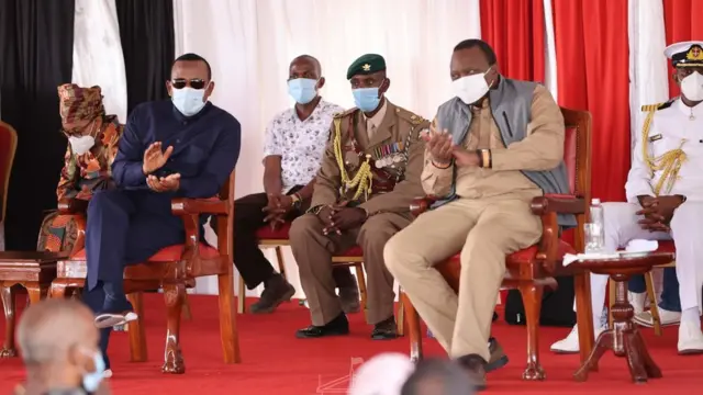 MM Abiy Ahimadiifi pireezidant Uhuuruu Keeniyaattaa