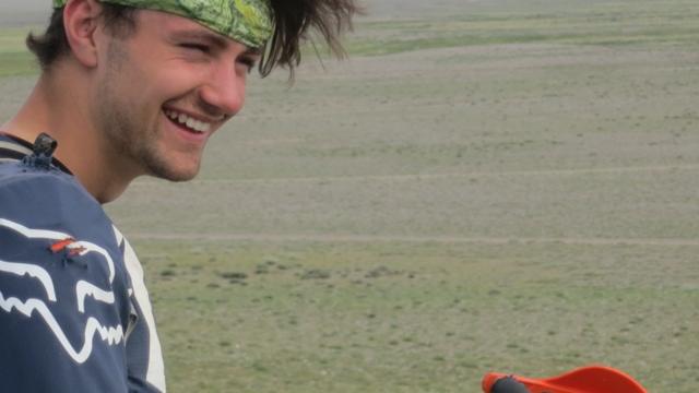 Khobe Clarke in Mongolia