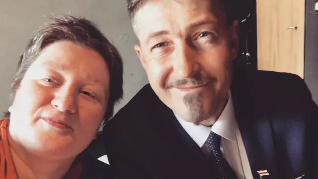 Витольд Ашурок и Ольга Быковская