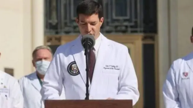 डोनल्ड ट्रंप ने कहा, आज ही लेंगे अस्पताल से छुट्टी