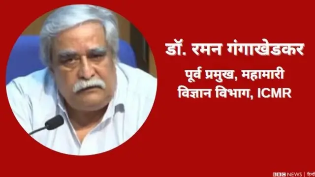 डॉ. रमन गंगाखेडकर, पूर्व प्रमुख, महामारी विज्ञान विभाग, आईसीएमआर