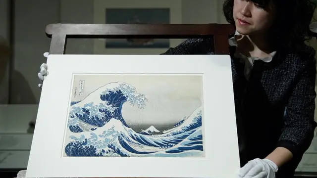 葛饰北斋的画作