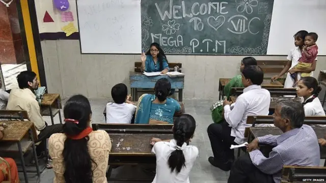 Parent-Teacher Meeting (PTM) at Veer Savarkar Govt. Sarvodaya Kanya Vidyalaya at Kalkaji,