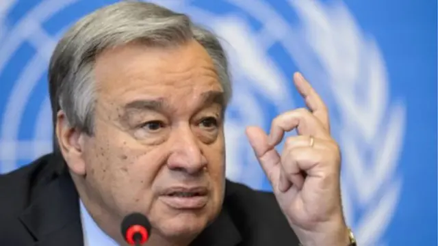 මහලේකම් අන්තෝනියෝ ගුටරෙස්(Antonio Guterres)