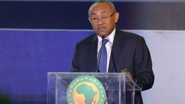 Le président de la CAF, Ahmad