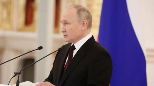 రష్యా అధ్యక్షుడి ప్రసంగం