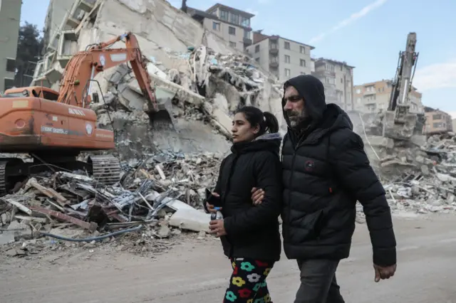 Hatayda zəlzələ dağıntıları