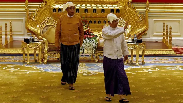 သမ္မတဦးသိန်းစိန်နဲ့ သမ္မတဦးထင်ကျော်