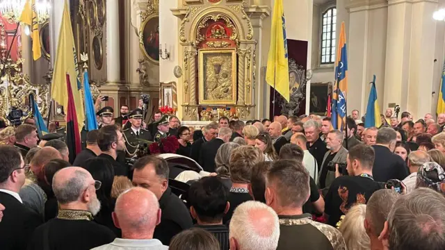 Служба в Соборі Святого Юра у Львові 