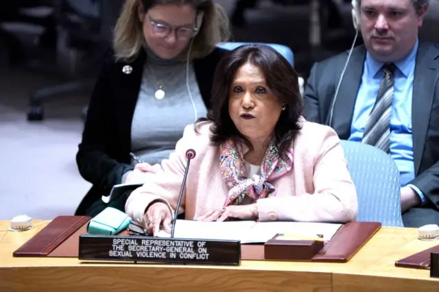 الممثلة الخاصة للأمين العام المعنية بالعنف الجنسي أثناء الصراعات براميلا باتن