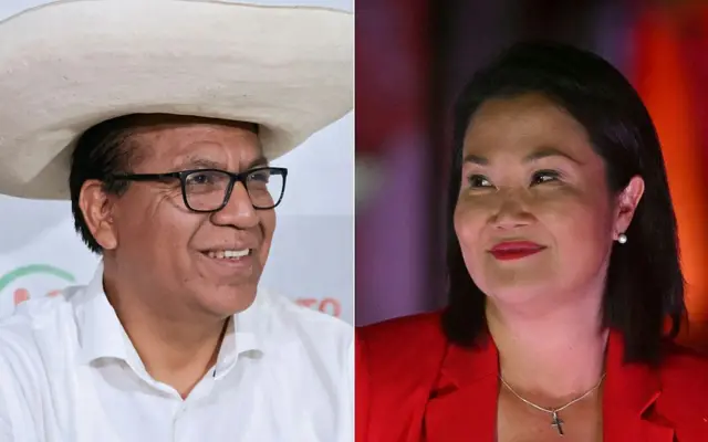 Sánchez y Fujimori presentan visiones contrapuestas sobre el futuro de Perú.