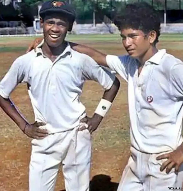 ਵਿਨੋਦ ਕਾਂਬਲੀ ਅਤੇ ਸਚਿਨ ਤੇਂਦੁਲਕਰ