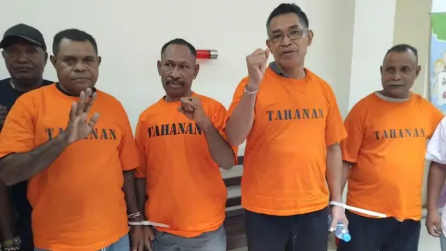Sorong, tahanan politik papua