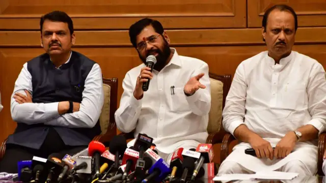 एकनाथ शिंदे, अजित पवार आणि देवेंद्र फडणवीस 