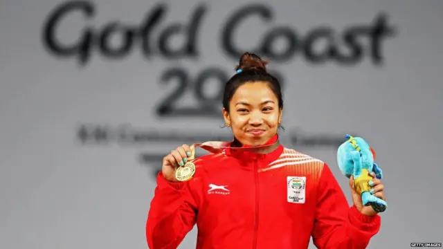 मीराबाई चानू, गोल्ड कोस्ट, कॉमनवेल्थ गेम