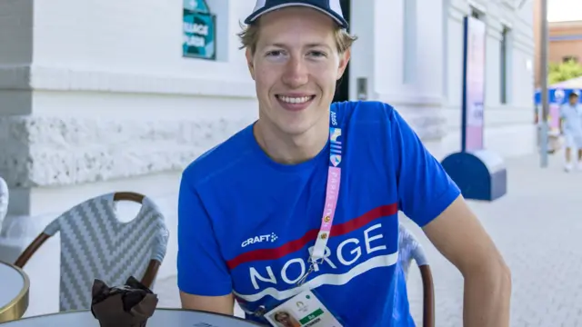 नार्वे के स्विमर हेनरिक क्रिस्टियनसेन