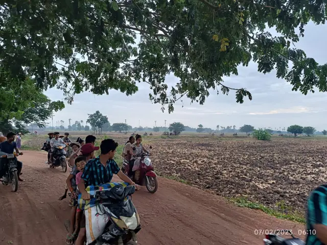 စစ်ကိုင်း၊ ခင်ဦးမှာ အသက် ၆၀ ကျော်အရွယ် သက်ကြီးပိုင်းတစ်ဦး လက်နက်ကြီးထိမှန်