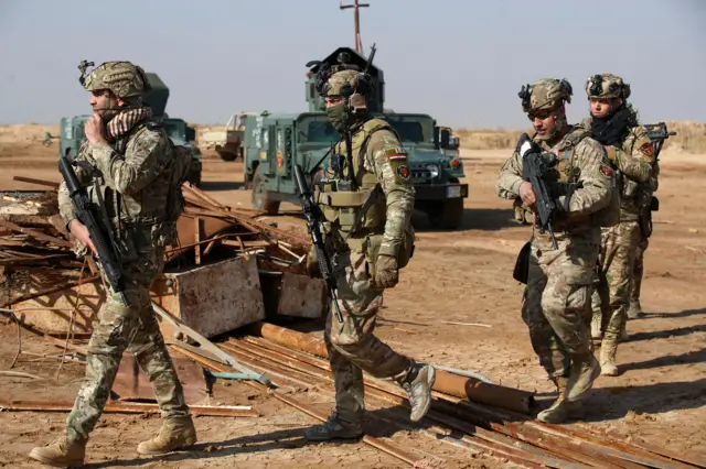 عناصر من الجيش العراقي