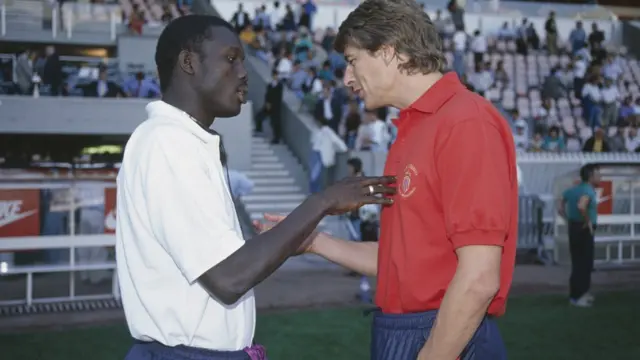 George Weah na Wenger