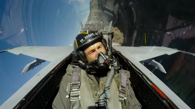 Tom Cruise en Top Gun: Maverick