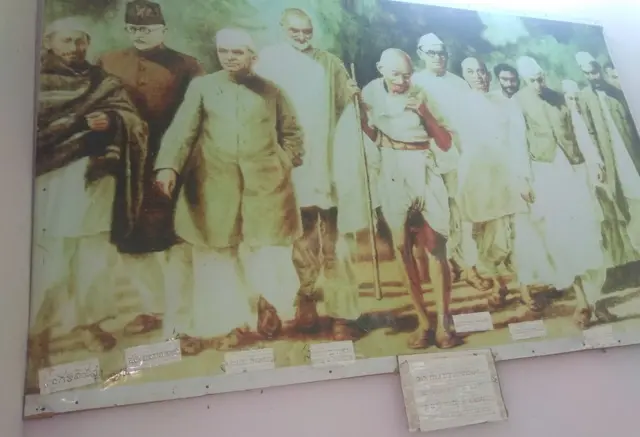 మహాత్మా గాంధీతో పింగళి వెంకయ్య