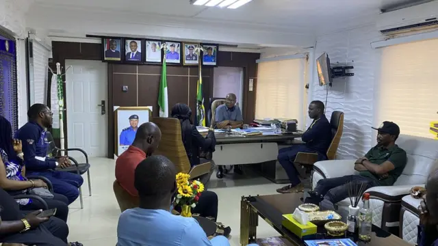 NBA meet wit Lagos state police CP