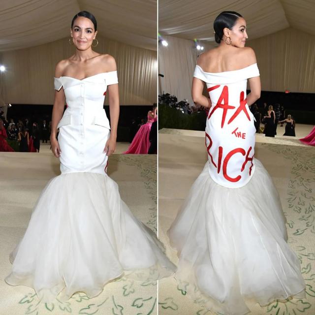 O vestido "tax the rich"site de aposta caixaAlexandria Ocasio-Cortez