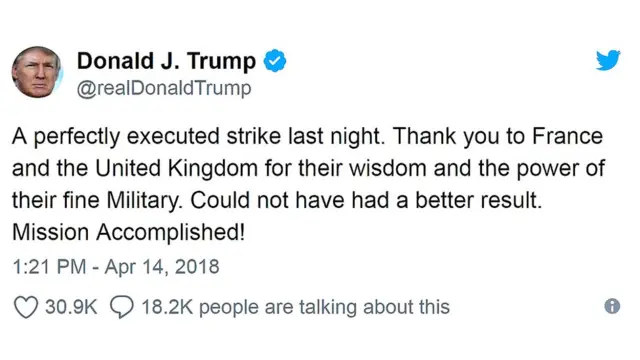 Tổng thống Trump