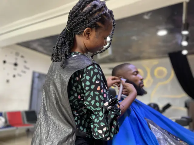 Felicia and her client