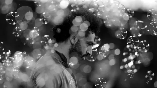 محمد صلاح في مباراة ليفربول أمام ويست هام في فبراير/شباط 2019