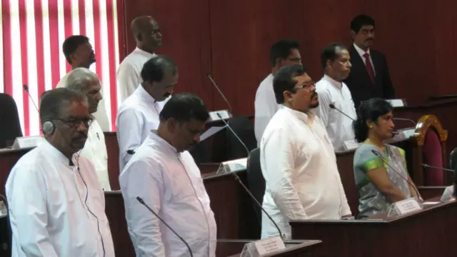 வடக்கு மாகாண சபையின் இறுதி சபை அமர்வு