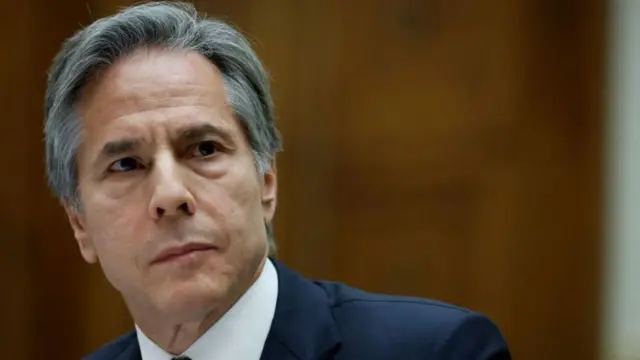 Aworan Antony Blinken minisita fọrọ ilẹ okere Amẹrika