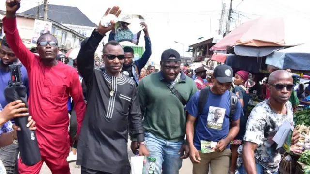 Aworan Sowore nibi ipolongo