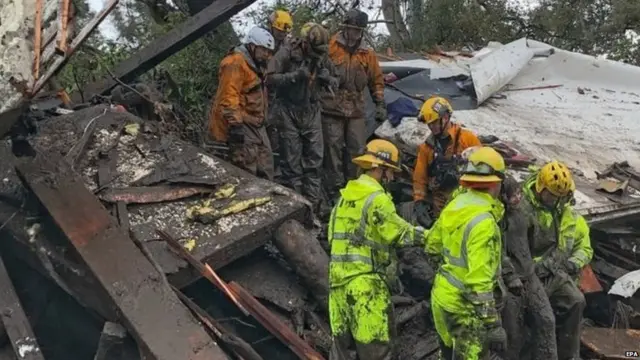 ਕੈਲੀਫੋਰਨੀਆ ਵਿੱਚ ਗਾਰੇ ਦੇ ਹੜ੍ਹ