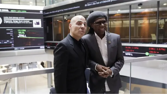 Merck Mercuriadis e Nile Rodgers