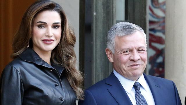 Kral Abdullah 1993'ten beri Kraliçe Rania ile evli