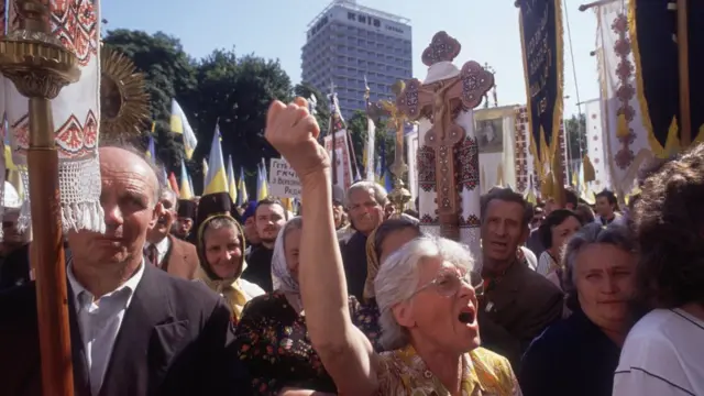 1991년 우크라이나 독립 지지 집회