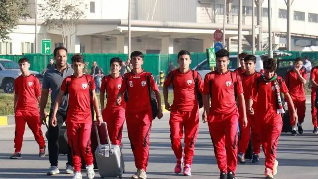 د اسیا اتلولیو سیالۍ ته دا د افغان فوټبال لوبډلو له ډلې د یوې لوبډلې لومړنی تګ بلل کېږي