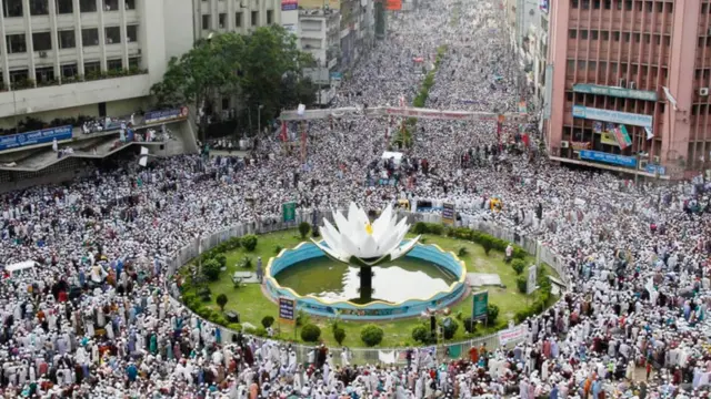 শাপলা চত্বরে হেফাজত সমাবেশ