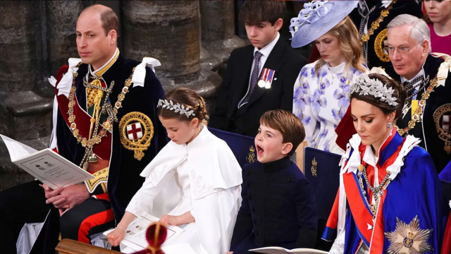 Membros da família real na coroaçãoloteriaonlineCharles,loteriaonlineLondres