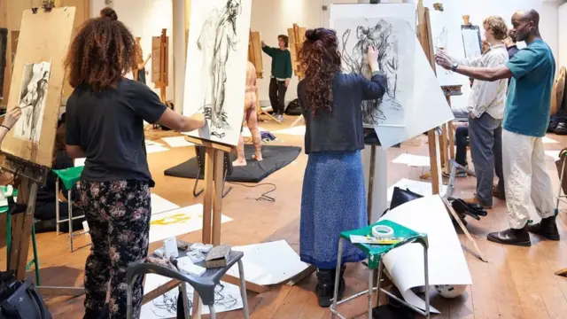 škola crtanja, škola slikanja