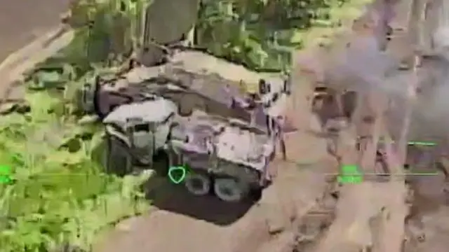 Российская военная техника в прицеле украинского дрона