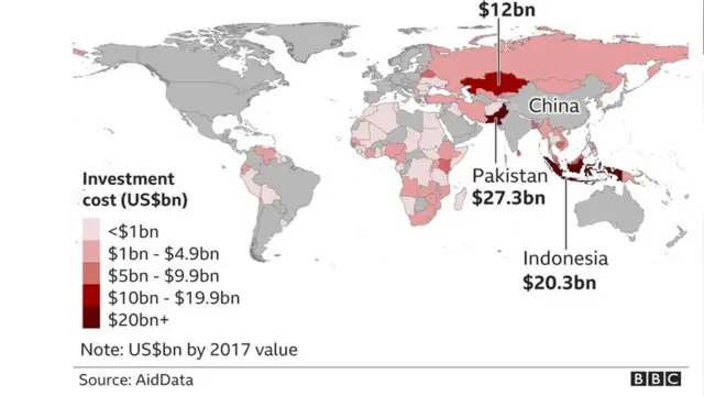 တရုတ်ရဲ့ BRI စီမံကိန်းမှာ ပါဝင်ဖို့ လက်မှတ်ထိုးထားတဲ့ နိုင်ငံစုစုပေါင်း ၁၄၂ နိုင်ငံအထိရှိနေပြီ ဖြစ် BBC